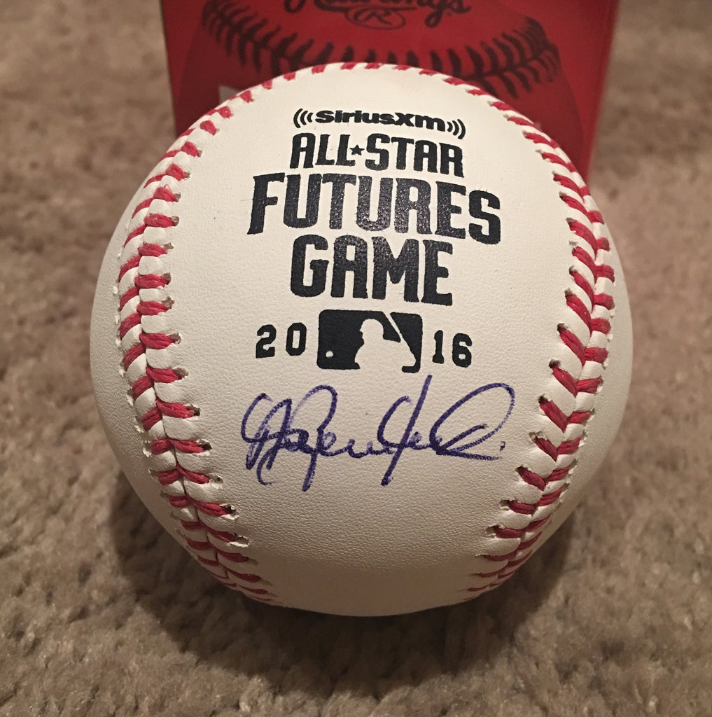 Andrew Benintendi signed 2016 Futures Game OMLB baseball