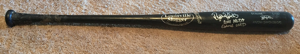 Ryan Roberts 2011 NLDS Game Used Uncracked Bat