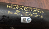 Willson Contreras 2017 Game Used Cracked Bat
