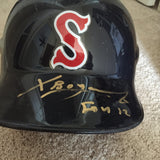 Xander Bogaerts 2012 Game Used Salem Red Sox Helmet