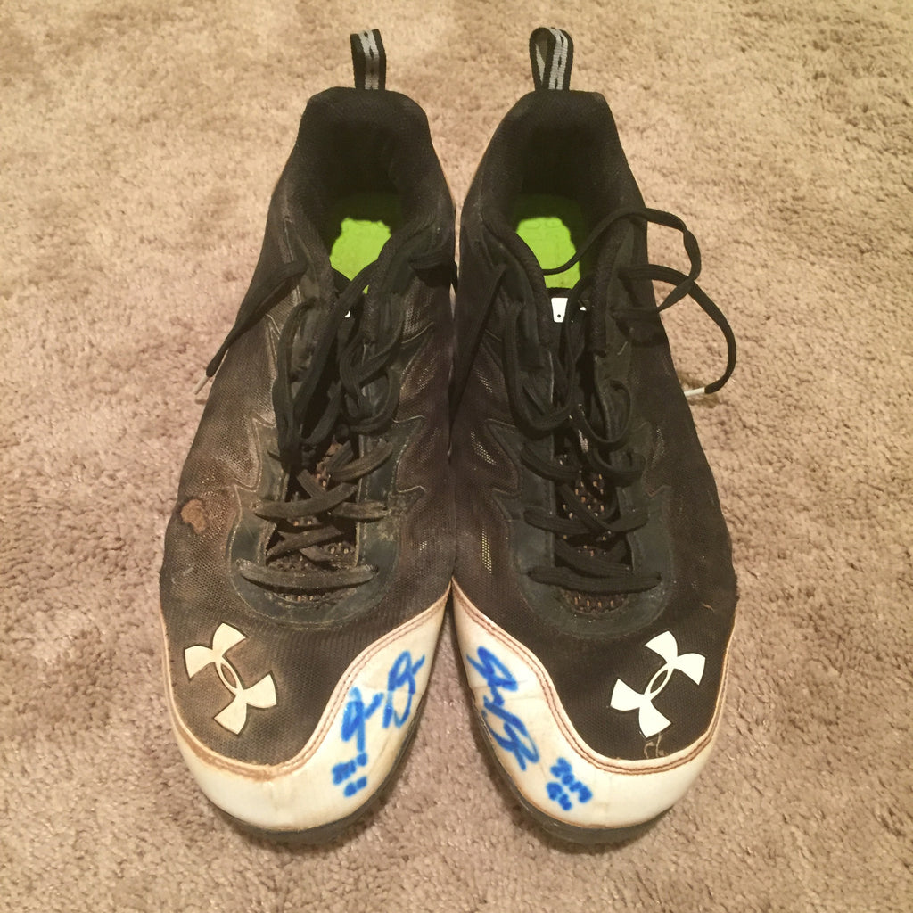 Jake Bauers 2014 Game Used Cleats (pair)