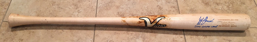 Tyler Austin 2014 Game Used Uncracked Bat
