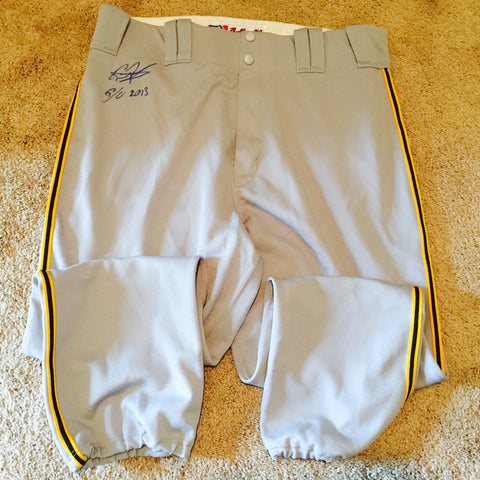 Gregory Polanco 2013 Game Used Pants
