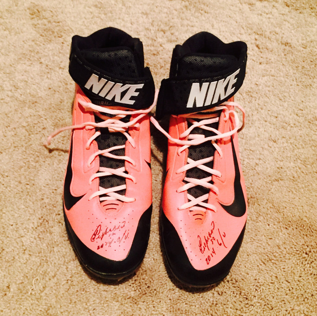 Yoenis Cespedes 2014 Game Used Cleats (Mother's Day)