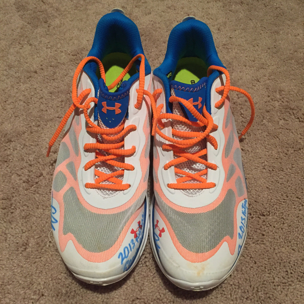 Gregory Polanco 2013 Futures Game Used Workout Shoes (pair)