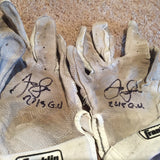 Jacob Scavuzzo 2015 Game Used Batting Gloves (pair)