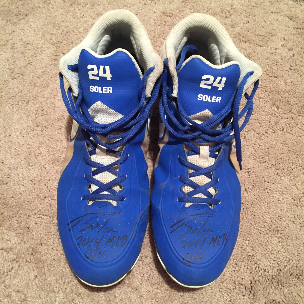 Jorge Soler 2014 Game Used Cleats (pair)