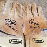 Jacob Scavuzzo 2015 Game Used Batting Gloves (pair)