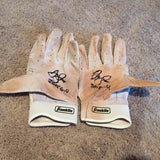 Jacob Scavuzzo 2015 Game Used Batting Gloves (pair)